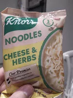 Mängden socker i noodles cheese and herbs