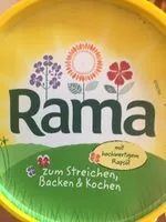 Mängden socker i Rama zum Streichen Backen & Kochen