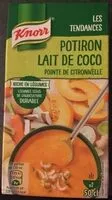Mängden socker i Potiron lait de coco