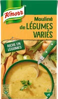 Mängden socker i Knorr Soupe Liquide Mouliné de Légumes Variés 1L