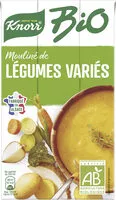 Mängden socker i Knorr Soupe Liquide Mouliné de Légumes Variés du Potager 1L