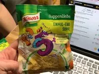 Mängden socker i Einmal-Eins Suppe