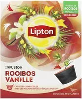 Mängden socker i Lipton Infusion Rooibos Vanille 12 Capsules Compatibles Dolce Gusto®