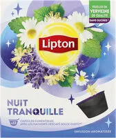 Mängden socker i Infusion Nuit Tranquille