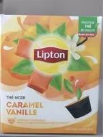 Mängden socker i Lipton Thé Noir Caramel Vanille 12 Capsules