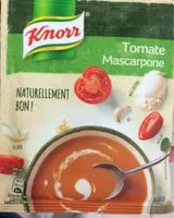 Mängden socker i Knorr Soupe Tomate Mascarpone 70g 2 Portions