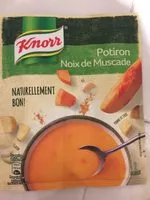 Mängden socker i Knorr Soupe Potiron Noix de Muscade 64g 2 Portions