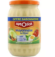 Mängden socker i AMORA Mayonnaise bocal 725g Offre saisonniere