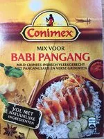 Mängden socker i Babi pangang