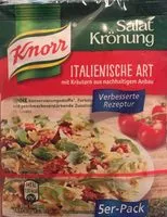 Mängden socker i Gewürz Mischung italienische art