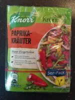 Mängden socker i Knorr Salatkrönung - Paprika-Kräuter