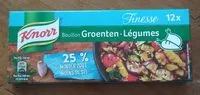 Mängden socker i Bouillon - Légumes