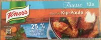 Mängden socker i Bouillon poule finesse -25% sel