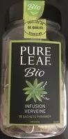Mängden socker i Pure Leaf Infusion Bio Verveine 15 Sachets