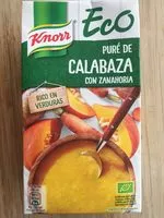 Mängden socker i Purée de Calabaza con Zanahoria