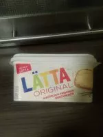 Mängden socker i Latta