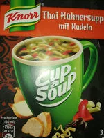 Mängden socker i Thai Hühnersuppe