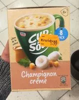 Mängden socker i Cup a Soup Champignon crème