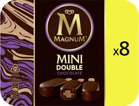 Mängden socker i Magnum Glace Batonnet Mini Double Chocolat 8x60ml