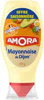 Mängden socker i Amora Mayonnaise Dijon Nature Œufs Français Offre Saissoniere Flacon Souple