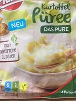 Mängden socker i Kartoffelflocken für Püree
