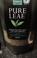 Mängden socker i Pure Leaf Thé Vert menthe poche vrac 200g