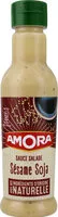 Mängden socker i Amora Sauce Salade Sésame Soja