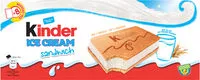 Mängden socker i KINDER Glace Sandwich Céréales et Lait