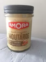 Mängden socker i Amora Sauce Miel et Graines de Moutarde 190g