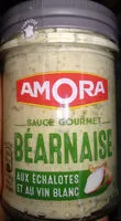 Mängden socker i Amora Sauce Gourmet Béarnaise Échalotes Vin Blanc