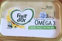 Mängden socker i Omega 3 sans huile de palme