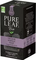 Mängden socker i Pure Leaf Thé Noir Bio Myrtille & Figue 80g Vrac