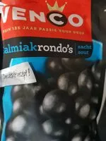 Mängden socker i Salmiakrondo's