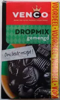 Mängden socker i Venco dropmix gemengd