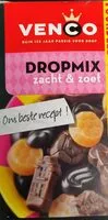 Mängden socker i Venlo Dropmix zacht & zoet