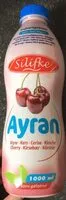 Mängden socker i Ayran cerise