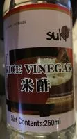 Mängden socker i Rice vinegar