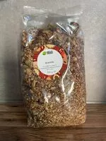 Mängden socker i Granola