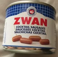 Mängden socker i Zwan Pork Cocktail Sausages 120G