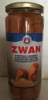 Mängden socker i Zwan Pork Hot Dog Sausages Jar 720G