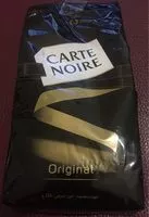 Mängden socker i Carte noire