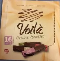 Mängden socker i Chocolat