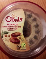 Mängden socker i Hummus sonnengetrocknete Tomaten