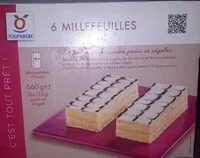 Mängden socker i 6 millefeuilles