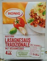 Mängden socker i Basis voor Lasagnesaus Tradizionale met Bechamelsaus
