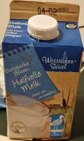 Mängden socker i Halfvolle melk