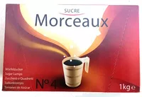Mängden socker i Morceaux de sucre N°4