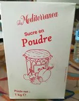 Mängden socker i Sucre en poudre