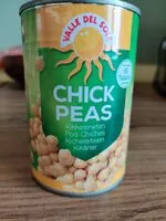 Mängden socker i Chick peas