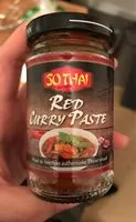 Mängden socker i Red Curry Paste